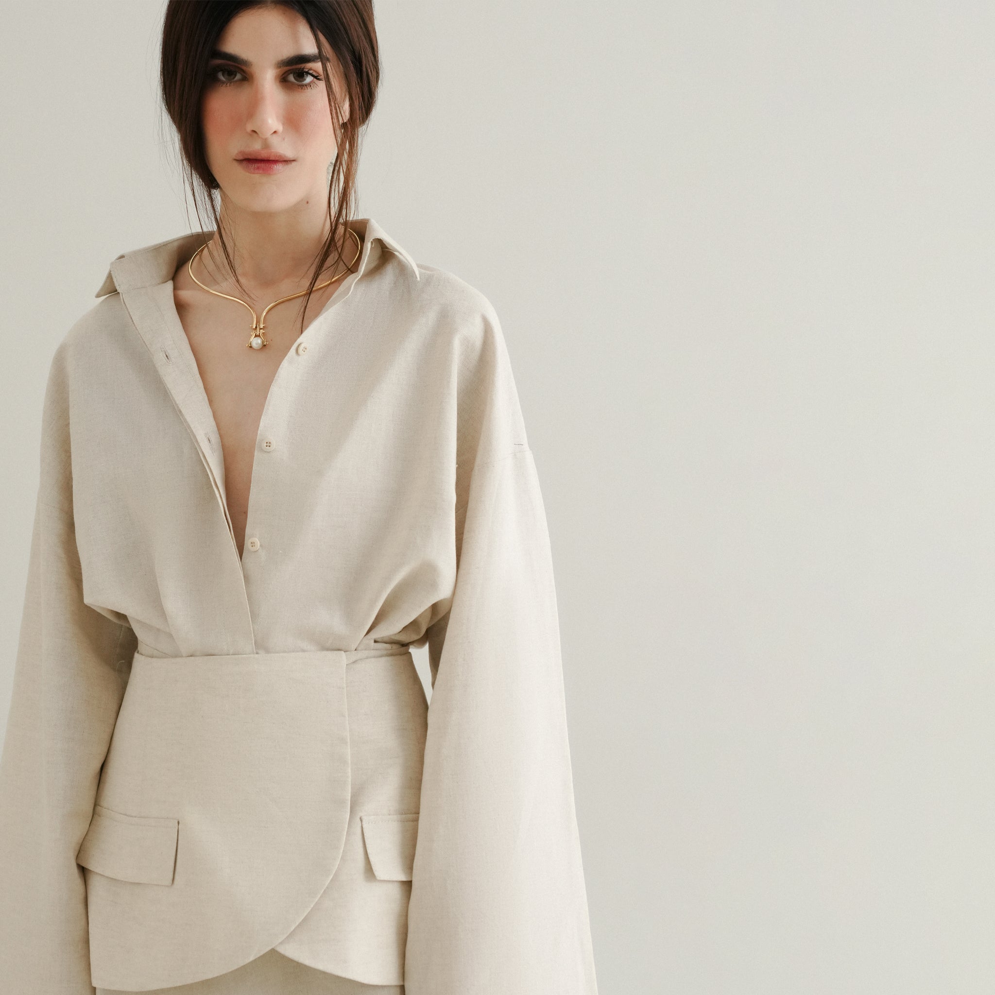 Layered Linen Set