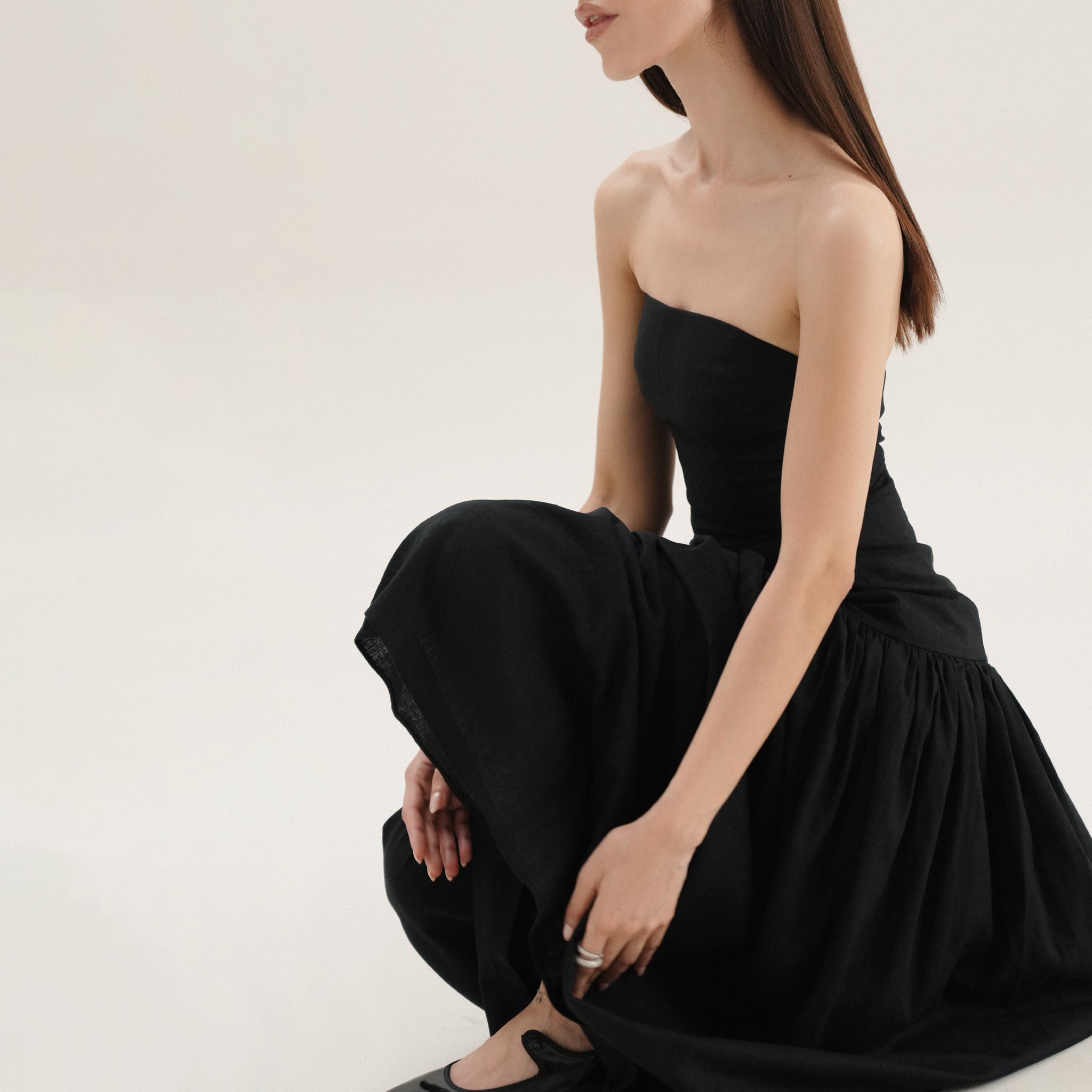 Contour Gather Dress