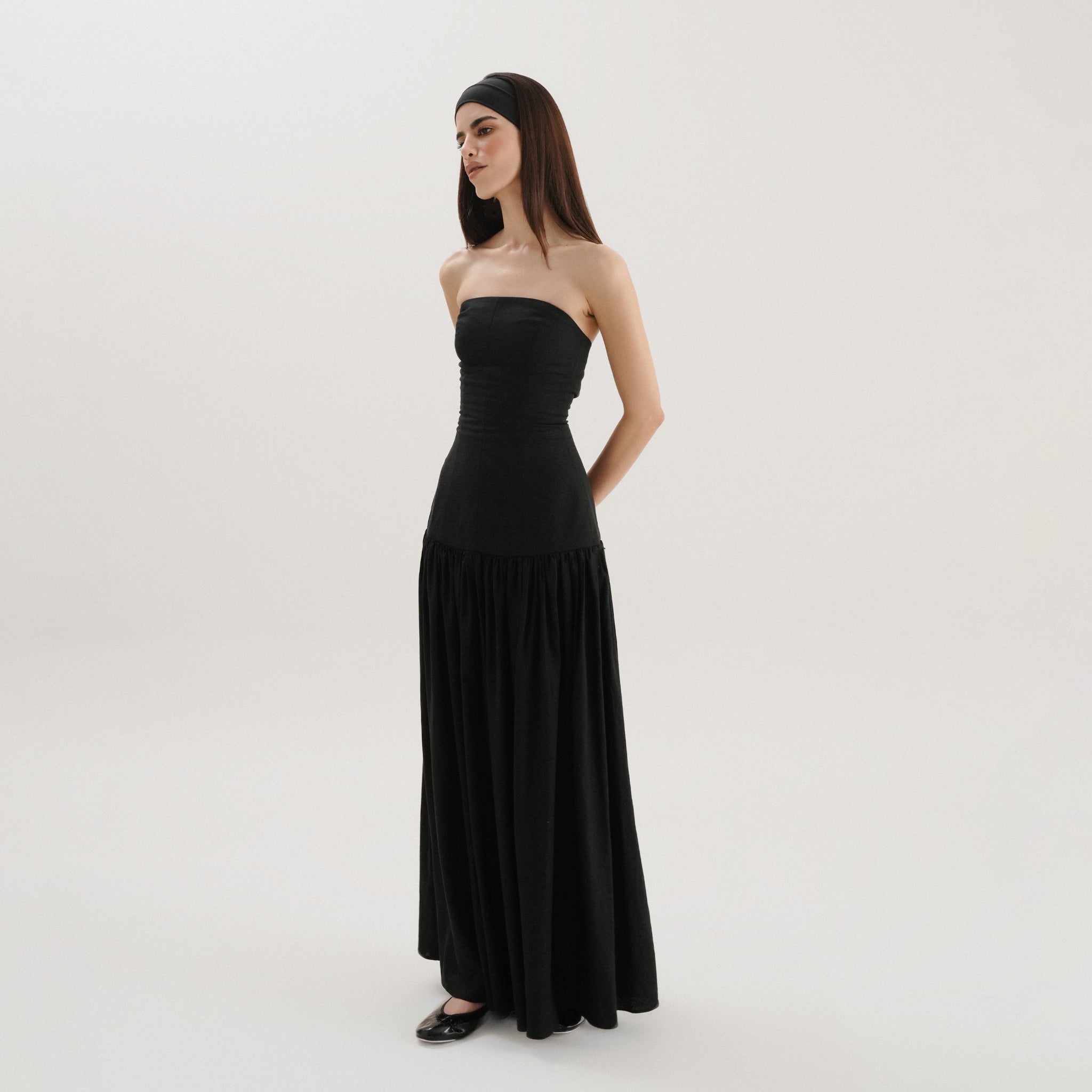 Contour Gather Dress