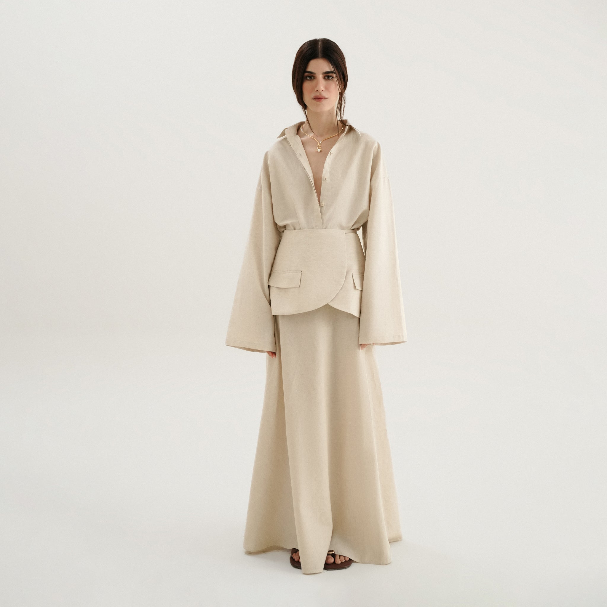 Layered Linen Set