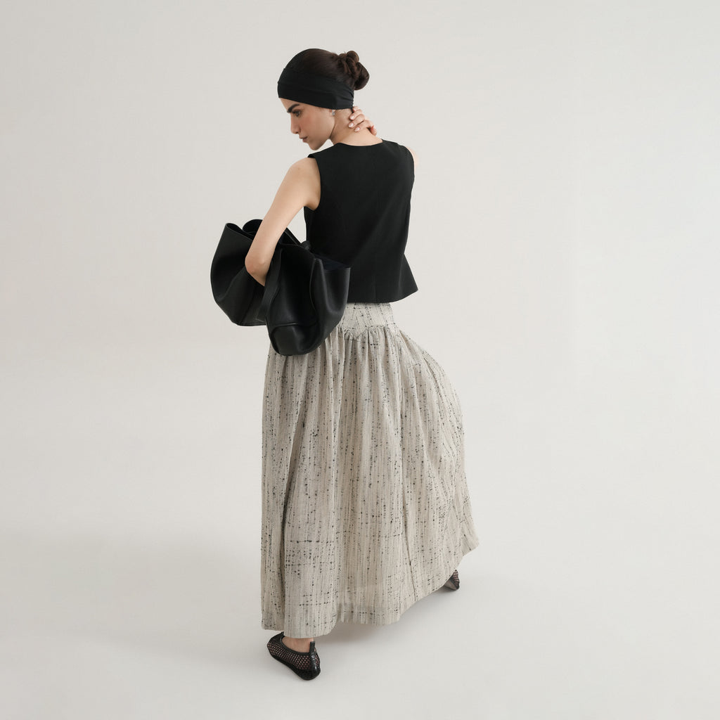 Panel Midi Skirt